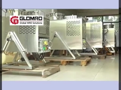 용매 회수 기계