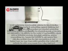 분무 건조기 작동 비디오