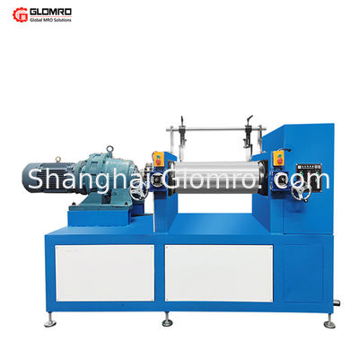 Electric Heating Plastic Rubber Open Mixer With 0.1 - 7mm Adjustable Roller