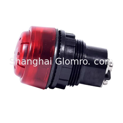GLOMRO High Quality ATEX Explosion Proof Red Buzzer DC12V/24V AC36V/220V/380V for Panel Mounting