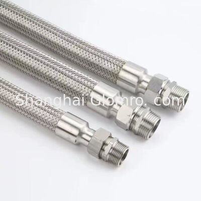 DN50 304 Stainless Steel Explosion-Proof Pipe Exd II GB Wf1 IP66 Integrated Weld Flexible Pipe for Electrical Circuit Protection