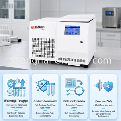 Vertical Oscillation High Throughput Tissue Grinder Multi Sample Homogenizer for University Laboratory Testing Application
