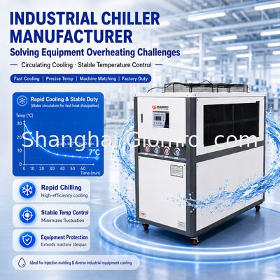 Stable Operation Industrial Water Chiller Air Cooled And Water Cooled Type For Industrial Production Line