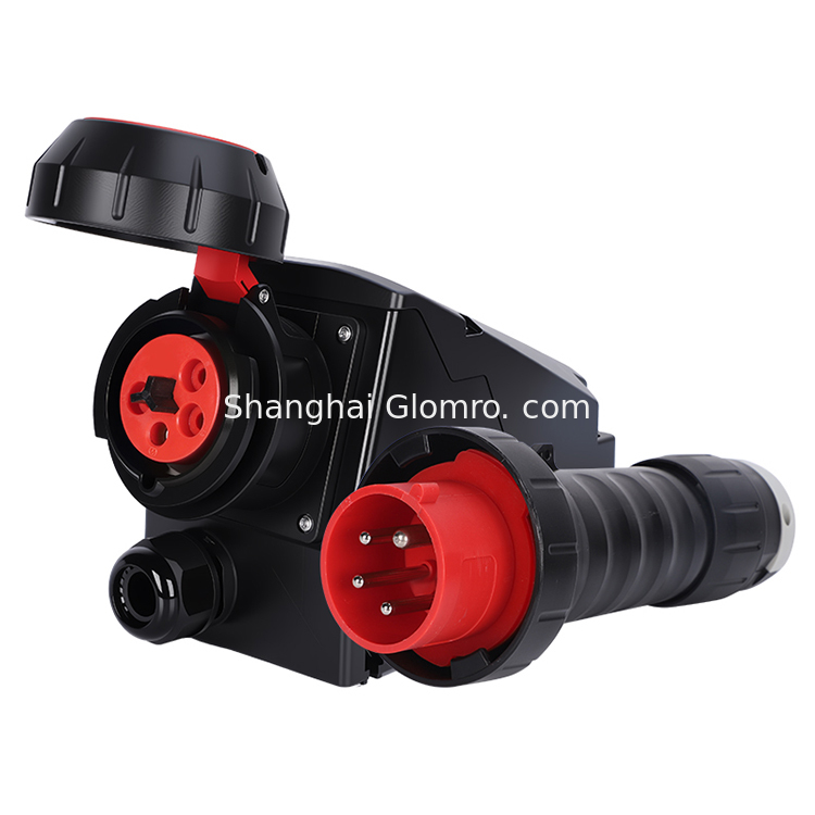 ATEX Wall Plug And Socket Bis ATEX Ip66 220V Male Plug Female Socket Explosion Proof Plug And Receptacle
