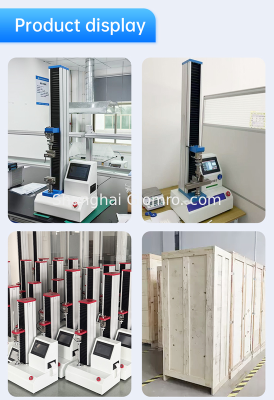 Fully automatic computer-controlled tensile testing machine: Special equipment for testing the tensile strength of metal materials