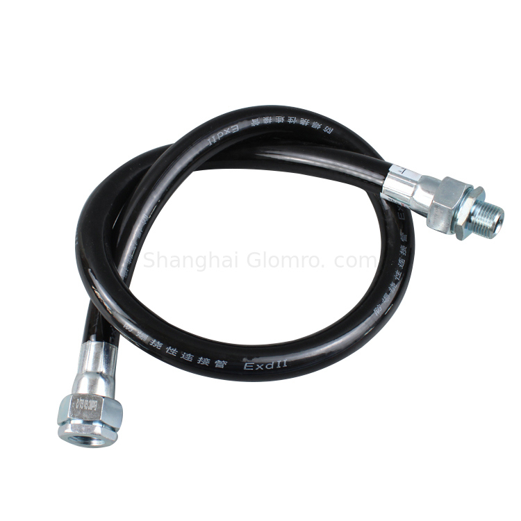 Customized High-quality Explosion-proof Soft Hose Rubber Hydraulic Hose Explosion-proof Flexible Hose